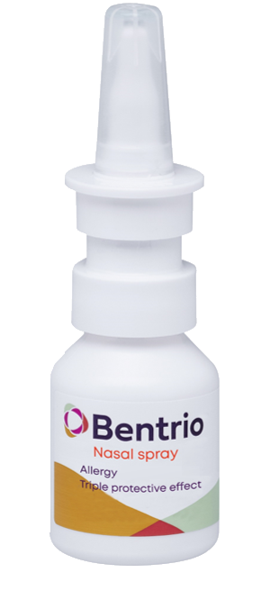 Bentrio Nasenspray-Flasche